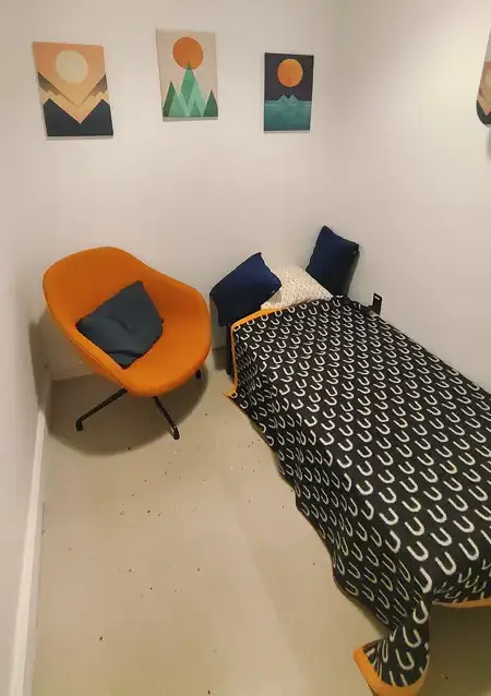 WeWork wellness room, 搬到 1 University 后基本每天中午都来这里躺会儿